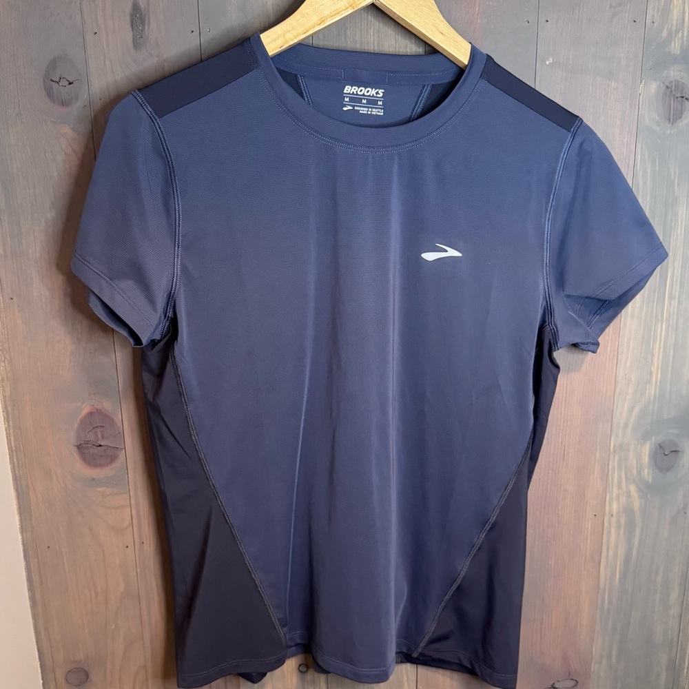 Brooks Women's Dark Blue Athletic Tee